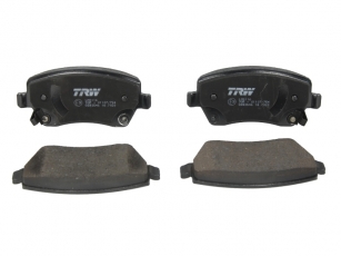 Купить GDB3546 TRW Тормозные колодки передние Микра (1.2, 1.2 DIG, 1.5) с звуковым предупреждением износа